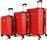 HomeVero HV-2003RED Σετ Βαλίτσες 3τμχ Κόκκινο