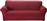 Hoppline Ελαστικό Κάλυμμα Τριθέσιου Καναπέ Κόκκινο HOP1001101-2