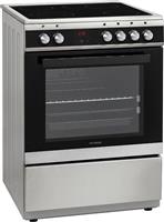 Hyundai HCVC23-7260V/XP Κουζίνα 69lt με Κεραμικές Εστίες Π60cm Inox