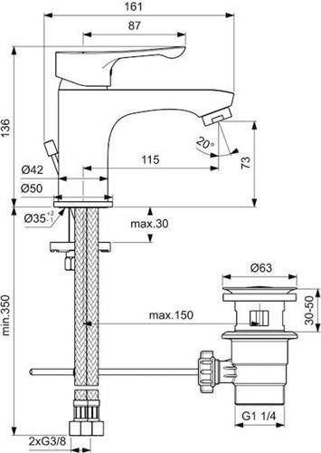 Ideal Standard Alpha BC486AA