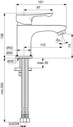 Ideal Standard Alpha BC552AA
