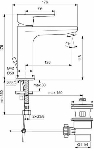 Ideal Standard Cerafine-O BC496AA