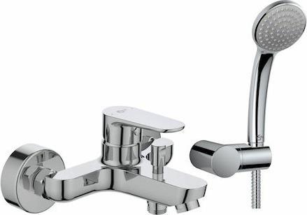 Ideal Standard Cerafine-O Αναμεικτική Μπαταρία Μπανιέρας Ασημί BC500AA