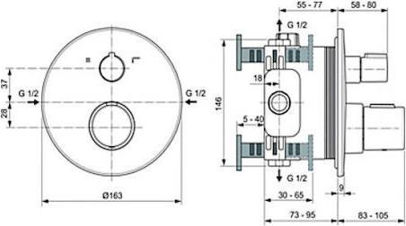 Ideal Standard Ceratherm A5814AA