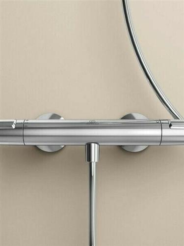 Ideal Standard Ceratherm Μπαταρία Μπανιέρας Θερμοστατική Ασημί A7201AA