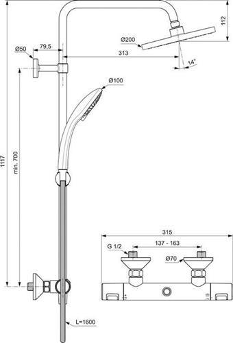 Ideal Standard Ceratherm A7208AA