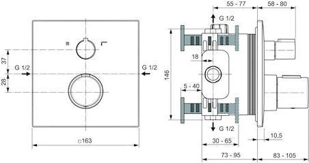 Ideal Standard Ceratherm A7522A5