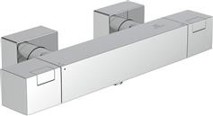 Ideal Standard Ceratherm C100 Αναμεικτική Μπαταρία Μπανιέρας Θερμοστατική Ασημί A7533AA