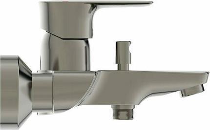 Ideal Standard Connect Air Αναμεικτική Μπαταρία Μπανιέρας Ασημί A7033GN