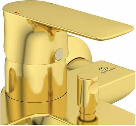 Ideal Standard Connect Air Αναμεικτική Μπαταρία Μπανιέρας Χρυσή A7056A2