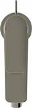 Ideal Standard Connect Air Μπαταρία Μπιντέ Ασημί A7030GN
