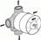 Ideal Standard Diverter 4/3 Way Built In Kit 1 A2391NU