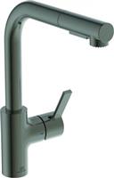 Ideal Standard Gusto Μπαταρία Κουζίνας Πάγκου Γκρι BD420A5