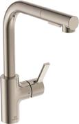 Ideal Standard Gusto Ψηλή Μπαταρία Κουζίνας Πάγκου Ασημί BD420GN