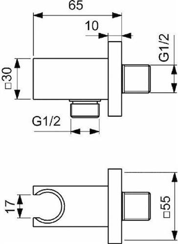 Ideal Standard IdealRain BC771GN