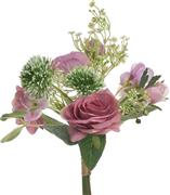 Inart Μπουκέτο από Τεχνητά Φυτά Ροζ 40cm 3-85-700-0026