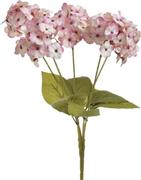 Inart Μπουκέτο από Τεχνητά Φυτά Ροζ/Μωβ 46cm 3-85-084-0144