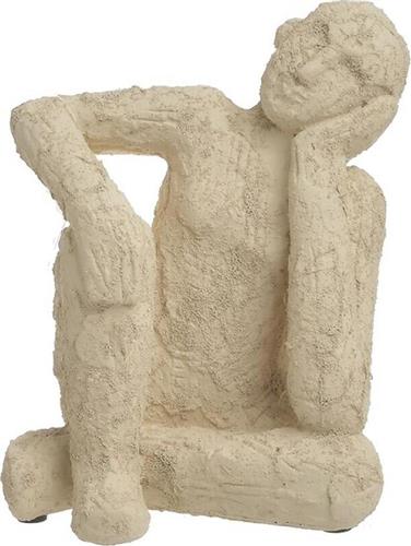 Inart Διακοσμητικό Αγαλματίδιο από Τσιμέντο 14x12x17cm 3-70-499-0083