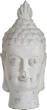 Inart Διακοσμητικός Βούδας από Τσιμέντο Αντικέ Γκρι 10x10x22cm 3-70-456-0188