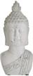 Inart Διακοσμητικός Βούδας από Τσιμέντο Γκρι 13x11x28cm 3-70-456-0184