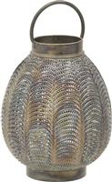Inart Φαναράκι Μεταλλικό 3-70-669-0075 25x25x42cm