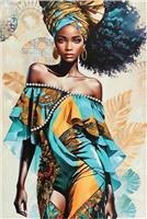 Inart Georgina Πίνακας σε Καμβά 80x120cm 296-000085