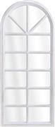 Inart Καθρέπτης Τοίχου με Λευκό Ξύλινο Πλαίσιο 75x32cm 3-95-413-0001