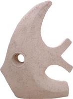 Inart Lakol Διακοσμητικό Ψάρι από Κεραμικό Υλικό 25x7x33cm 312-000010