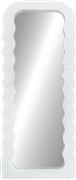 Inart Maraya Καθρέπτης Τοίχου με Λευκό Πλαστικό Πλαίσιο 110x46cm 298-000037