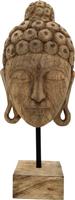 Inart Mask Διακοσμητικός Βούδας από Ξύλο 20x18.5x48.5cm 312-000028