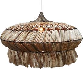Inart Merdone Κρεμαστό Φωτιστικό Boho για Ντουί E27 110x110x65cm 339-000010