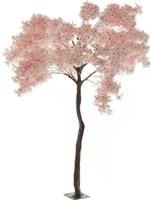 Inart Τεχνητό Δέντρο Εξωτερικού Χώρου Ροζ 270cm