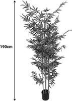 Inart Τεχνητό Φυτό σε Γλάστρα Μπαμπού 190cm 316-000031