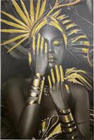 Inart Umone Πίνακας σε Καμβά 80x120cm 301-000009
