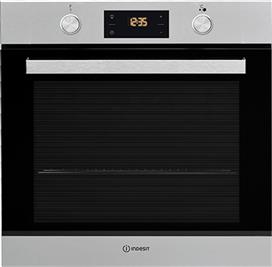 Indesit IFW 6841 JH IX Φούρνος άνω Πάγκου 71lt Inox