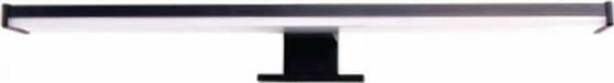 InLight 1047-B Μοντέρνο Φωτιστικό Τοίχου με Ενσωματωμένο LED και Φυσικό Λευκό Φως Μαύρο LED 8W 40cm