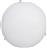 InLight 42154-Α Κλασική Γυάλινη Πλαφονιέρα Οροφής με Ντουί E27 Λευκή 40cm