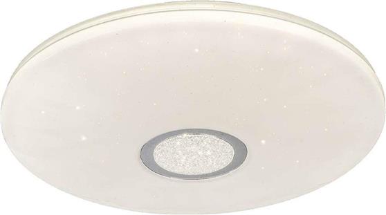 InLight 42161-Α-Λευκό Στρογγυλό Εξωτερικό LED Panel Ισχύος 32W με Φυσικό Λευκό Φως 50x50cm
