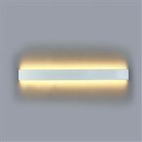 InLight 43013-CH Μοντέρνο Φωτιστικό Τοίχου με Ενσωματωμένο LED και Θερμό Λευκό Φως Ασημί 16W 3000K 80cm