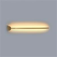 InLight 43015-GL Μοντέρνο Φωτιστικό Τοίχου με Ενσωματωμένο LED και Θερμό Λευκό Φως Χρυσό 60cm