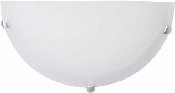 InLight 43366 Κλασικό Φωτιστικό Τοίχου με Ντουί E27 Λευκό 30cm
