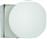 InLight 43420-1 Μοντέρνο Φωτιστικό Τοίχου με Ντουί G9 Λευκό Χρώμιο 10cm