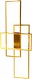 InLight 6159-GL Μοντέρνα Μεταλλική Πλαφονιέρα Οροφής με Ενσωματωμένο LED Χρυσή Ματ 100cm