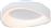 InLight 72W 3CCT Μοντέρνα Μεταλλική Πλαφονιέρα Οροφής με Ενσωματωμένο LED σε Λευκό χρώμα 52cm 42033-White