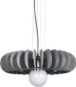 InLight Acoustic Κρεμαστό Φωτιστικό Μονόφωτο για Ντουί E27 Γκρι 4059