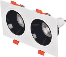 InLight Downlight Μεταλλικό Χωνευτό Σποτ με Ντουί GU10 Λευκό X00330WB
