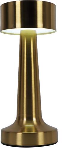 InLight Επιτραπέζιο Διακοσμητικό Φωτιστικό Μπαταρίας σε Χρυσό Χρώμα 3033-Golden