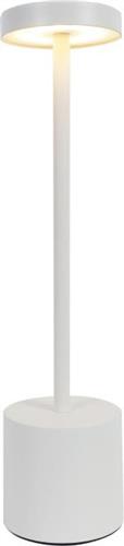 InLight Επιτραπέζιο Διακοσμητικό Φωτιστικό LED Μπαταρίας σε Λευκό Χρώμα 3035-White