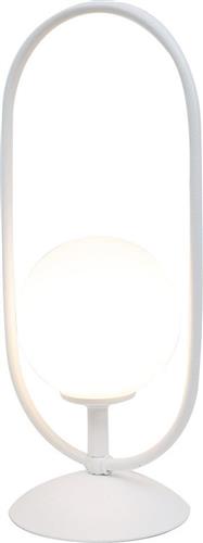 InLight Επιτραπέζιο Διακοσμητικό Φωτιστικό με Ντουί για Λαμπτήρα G9 σε Λευκό Χρώμα 3041-WH