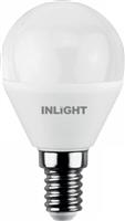 InLight Λάμπα LED E14 G45 5.5W Ψυχρό Λευκό 7.14.05.14.3